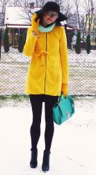 595 yellow coat