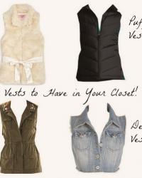 Closet Must Have: Vests!