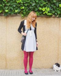 Cats, Burgundy and a Won Dress