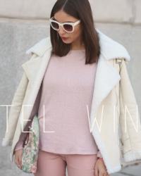 Look pastel en invierno