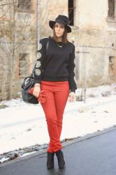 embellished sweater