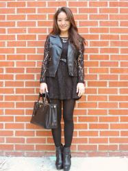 The Faux Leather Vest