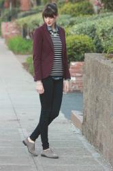 Oxfords and a Blazer