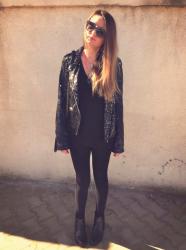 Le perfecto en sequins 