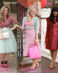 Trend Spin Linkup Week 36 - Red and/or Pink