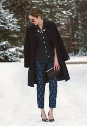 Jacquard Pants