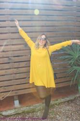 Yellow Dress by Zara