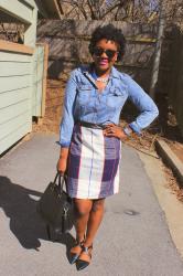 [Skirt Style Guide]: Pencil Plaid!