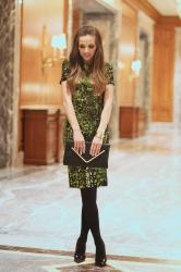 SEQUIN DRESS REFASHION + TUTORIAL