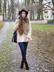beige with leopard