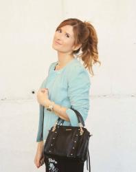 LOOK CON COLETA Y BIKER MINT