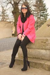 Pink coat