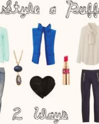 How to Style a Puffer Vest 2 Ways