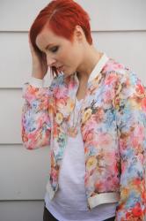 Cute Outift of the Day: Floral and Pastel