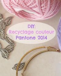 DIY: Bracelets recyclés aux couleurs Pantone 2014