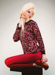 LOOK OF THE DAY: RED LEOPARD (ONE OF PICKS FOR VALENTINE'S)