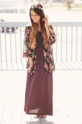 1 Floral Kimono, 3 Looks