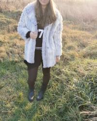 Fur coat 