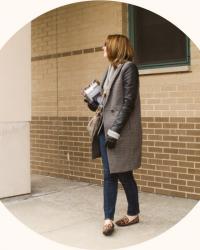 dotty, denim, and matchy matchyness