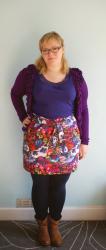 Completed: The Skull Pansy Skirt...