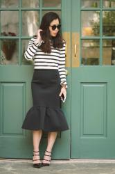 Stripe and Peplum