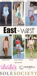 East vs. West Style: Pastel