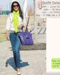 Spring Scarf : FRAAS 'Dottie'