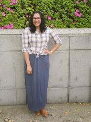 Styling a Maxi Skirt