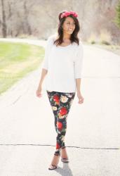 Head to toe in flowers + Giveaway!