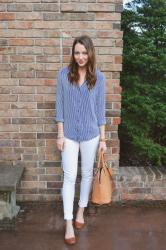 April Remix: White Jeans {2}