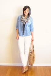 How to Wear Chambray for Spring - 7 Ways