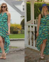 Wear & Share Wednesday: mark. Island Elegance Maxi Dress