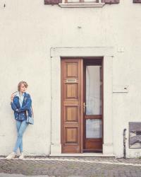 TOTAL BLUE OUTFIT FOR THE LONATO VINTAGE MARKET