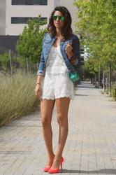 White Lace & Denim