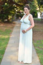 Wedding Guest: Maternity Style