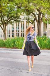 The Black Midi Skirt Pt. 2