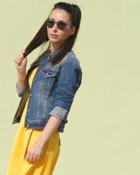 Yellow and Denim