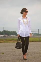 Oversized Blouse + Oversized Bag