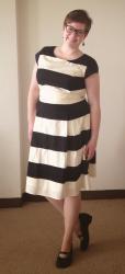 Striped Dress, Two Ways