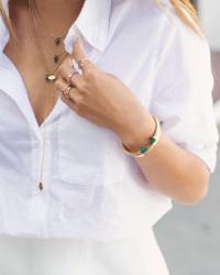 The Layered Necklace Look : Lariat Necklace