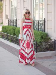 Scarf Print Maxi 