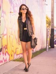 REMIX: 10 ways to wear a faux-leather vest