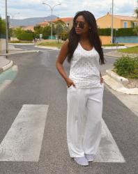 Total look blanc