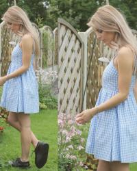 GINGHAM DRESS