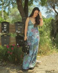 Long Dress through the village