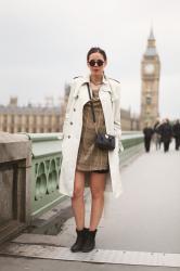 Impermeabile Burberry in pelle a Londra: tra cliche’ e.. Westminster