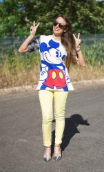 Io e Mickey Mouse