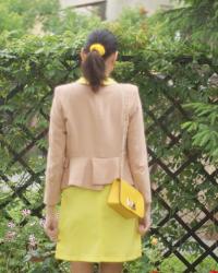 880 yellow dress