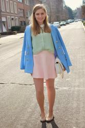 Pastel colours