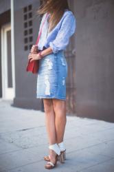 The Denim Skirt